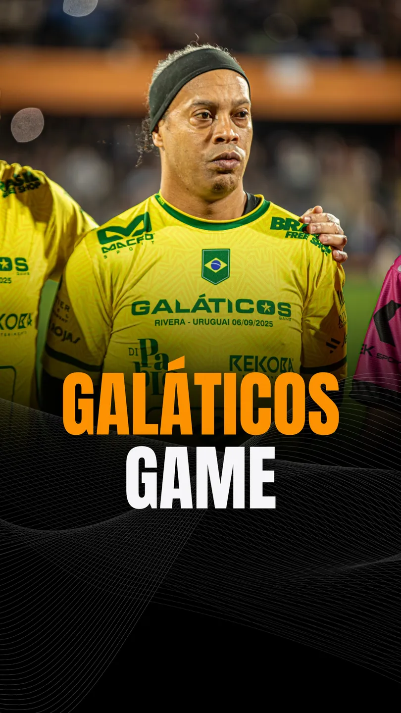 Pôster: Galáticos de Ronaldinho